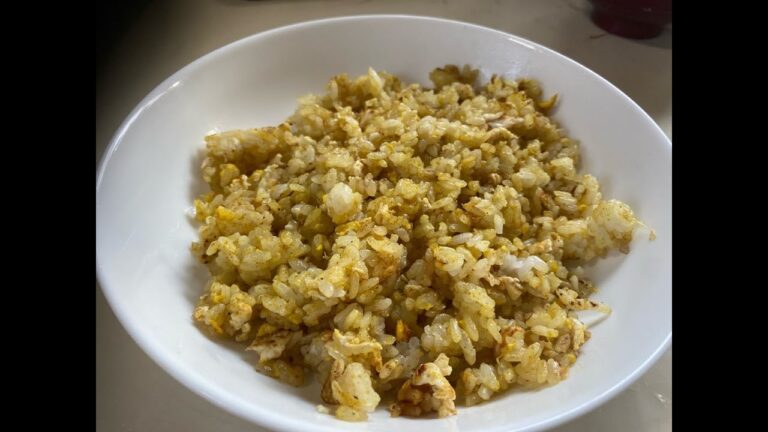簡単料理 カレーチャーハンの作り方