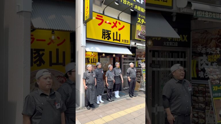 大宮駅前にラーメン豚山がニューオープン【埼玉県グルメ】