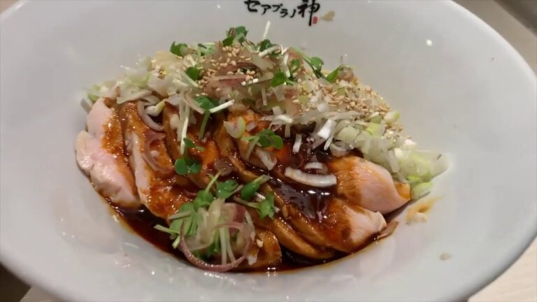 【錦　セアブラの神】ヨダレ鶏の冷やしつけ坦々麺【8月限定】