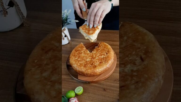 No-Oven Stuffed Potato Frittata 🥔🧀 | As Tasty as Pizza!