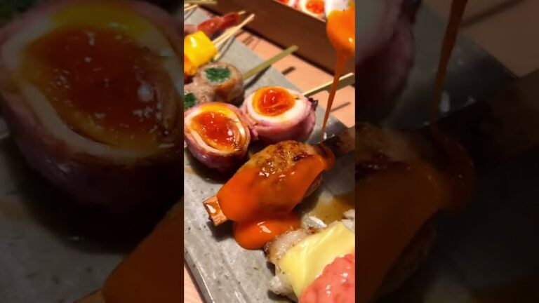 【恵比寿】色とりどりの野菜巻き串【いろどり】