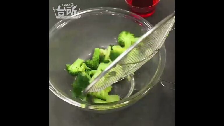 【DAIGOも台所】豚肉とブロッコリーの黒酢和え｜茹でて和えるだけ◎