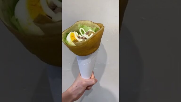 激うま卵サラダクレープ