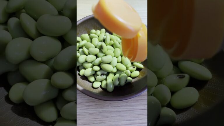 【一流メシ】枝豆にめんつゆ。 #Shorts