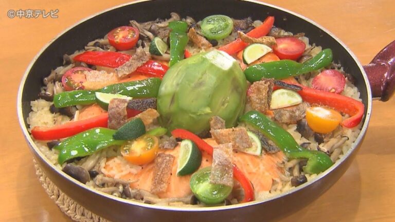 食卓のひみつ「秋サケのパエリア風」キャッチ! 2019/9/25放送