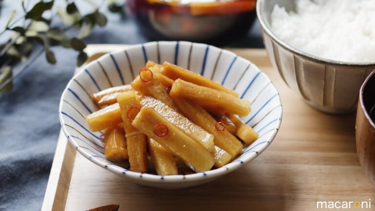 ポリポリはまる♪ 大根の甘辛だれ漬けのレシピ 作り方