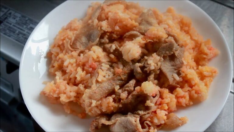 【4K2K】明太子チャーハンの作り方　　How to make fried rice Mentaiko