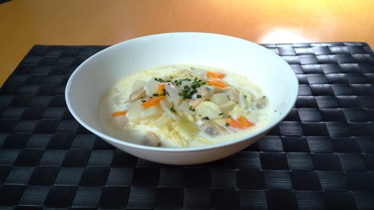 クラムチャウダーラーメン 2022.11.16放送