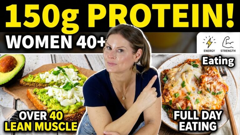 1日分の食事（タンパク質150g！）｜40歳以上の女性向け