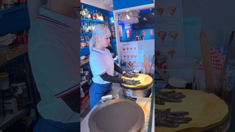 クレープの本場フランスの直径40cmあるヌテラバナナクレープが絶品！