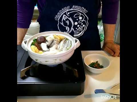 メジナの白子鍋