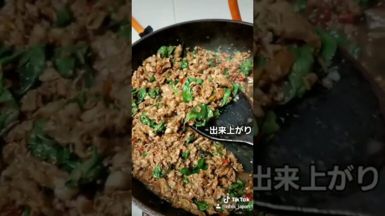 Gapao  タイ屋台の人気メニュー | ガパオ |【🇹🇭本格タイ料理】