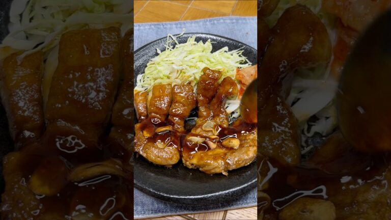 肉好きのためのトンテキの作り方