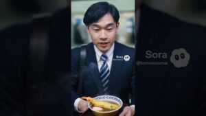 天ぷらそばを一丁‼️