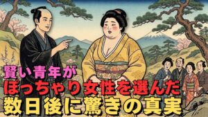 賢い青年がぽっちゃり女性を選んだ、数日後に驚くべき真実が明らかに…｜野談｜昔話｜いきさつ｜笑い話 | 戦国時代