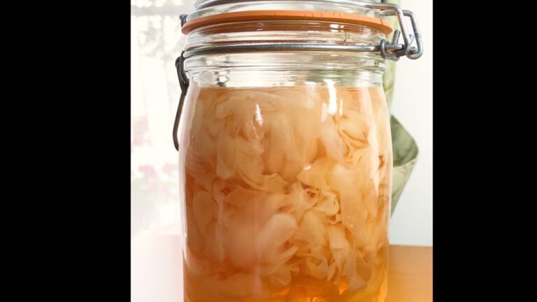 新しょうがの甘酢漬け　教室レシピ