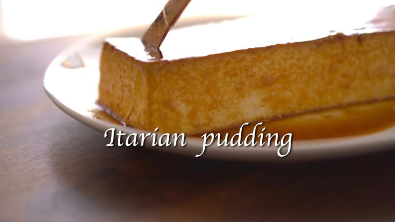 イタリアンプリン　Italian pudding