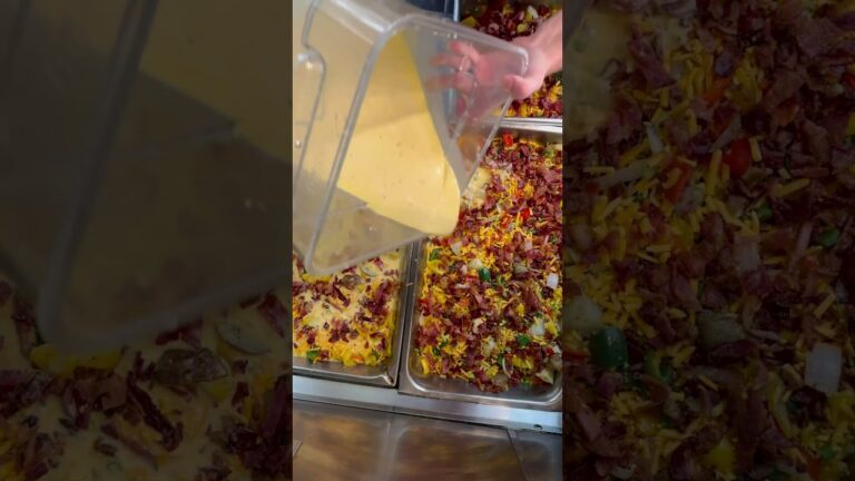 Bacon, potato, pepper, cheddar, onion, thyme frittata