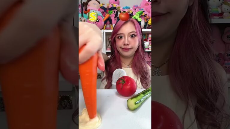 生野菜丸かじりASMR #shorts #asmr #mukbang