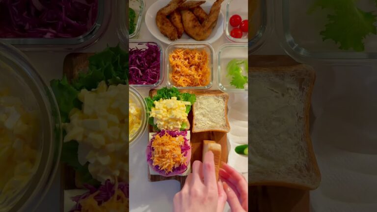 サンドイッチ | 弁当 | 作り置き | お弁当 | bento | japanese bento