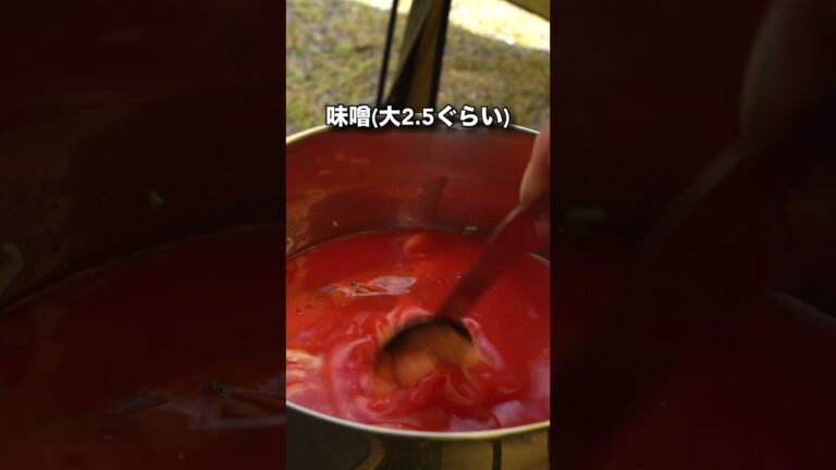 【簡単ブイヤベース】具材を入れるだけでできちゃうブイヤベースとスープをパスタにかければスープパスタの完成🥘　#キャンプ飯　#ブイヤベース