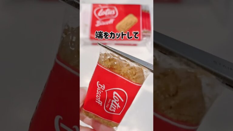 【これ知ってた！？】まじでハマるこのアイス...！#ロータス #カルディ購入品 #簡単デザートレシピ #アイスクリーム #簡単デザート #簡単おやつ #簡単スイーツ #カルディ #わたしのライフハック