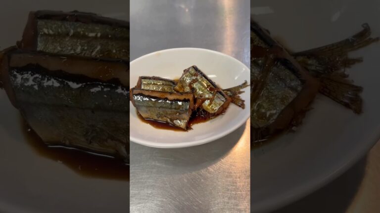 サンマの煮付け【簡単おつまみ】  #shorts #秋刀魚 #cook’n fun kitchen