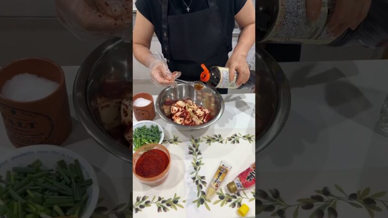 簡単に作れる【激ウマ山芋キムチ】の作り方！#韓国料理 #kimchi #koreanfood #cooking #おつまみ #ヨンミ食堂