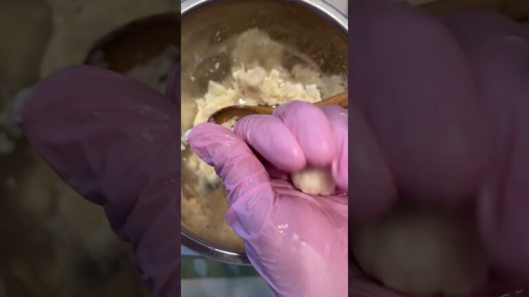 【もっちもちレンコン団子汁】いつもとは違うレンコン料理　#Shorts