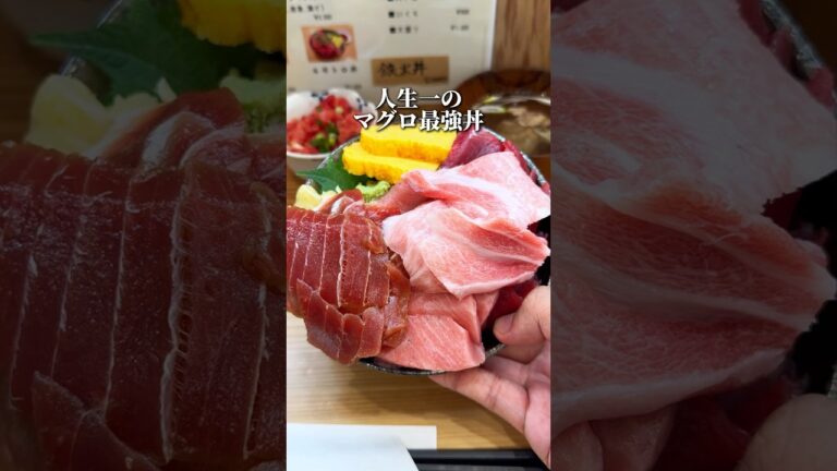 人生最高峰のマグロの最強丼で大満足【門前仲町:司】