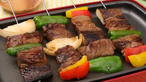 BBQに♪カラフル牛ステーキ串 BBQに♪カラフル牛ステーキ串