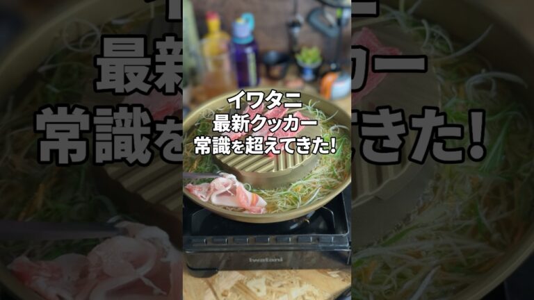 ムーガタ鍋っていうタイのクッカーが本場らしい #キャンプ #キャンプ飯 #イワタニ