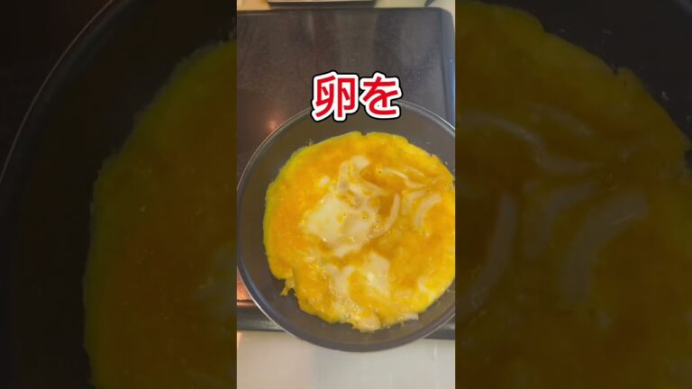 22秒で作れるマジで美味い、エビフライ丼。チャンネル登録お願いします。#shorts  #料理  #底辺youtuber #飯テロ  #簡単レシピ #自炊