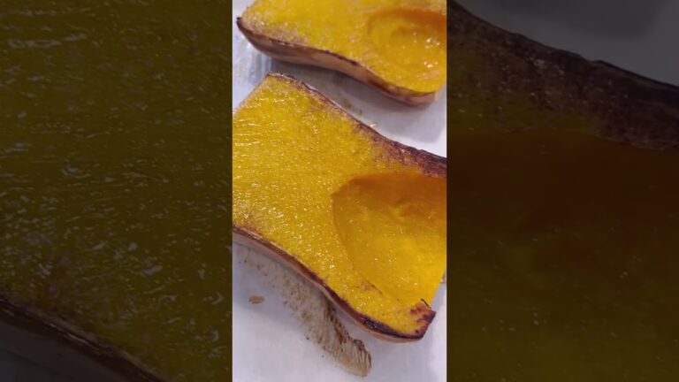 Mashed Butternut Squash #shorts