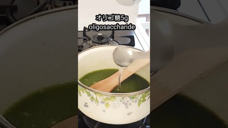ダイエット抹茶わらび餅 オオバコ サイリウム diet dessert #shorts