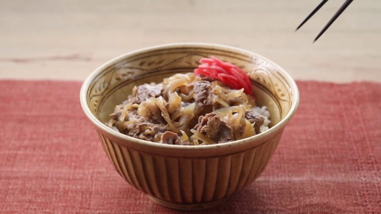 基本の牛丼：レシピ大百科