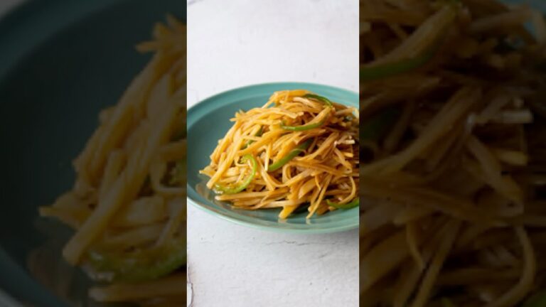 Day 83 of 100 細切りじゃがいもの炒め物(土豆丝) #100日間のレシピシェア