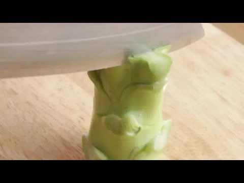 ブロッコリーの芯の切り方【やりかたのヒント】