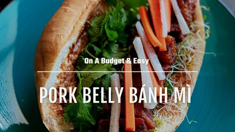 Perfect Banh Mi With Crispy Pork Belly At Home - Cooking with Knead God