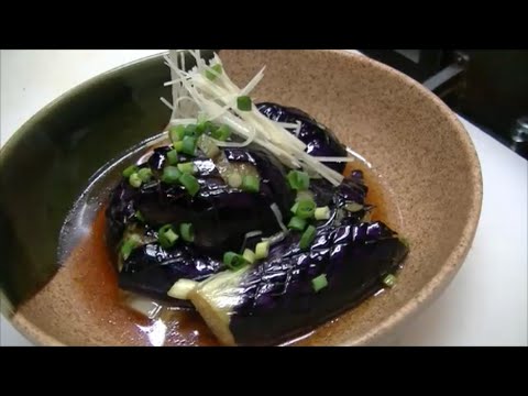 （簡単おつまみ）揚げ茄子の冷菜の作り方🍆🍆🍆