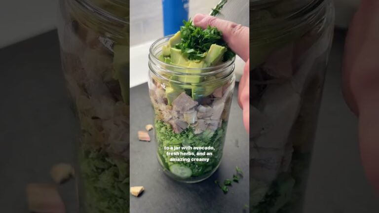 HIGH PROTEIN CUCUMBER CHICKEN AVOCADO SALAD