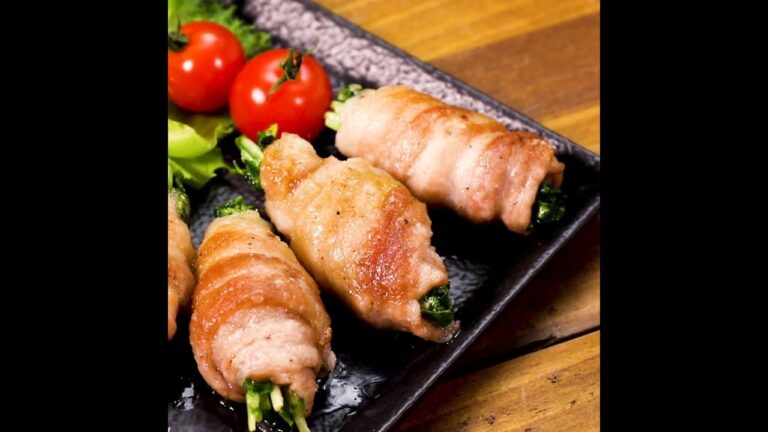 さっぱり味で箸がすすむ！豆苗の豚バラ巻き ｜ moguna[モグナ]