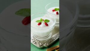 🏝️🥭南国系スイーツぷるぷる沼確定…一口で南国トリップするココナッツミルクプリン」