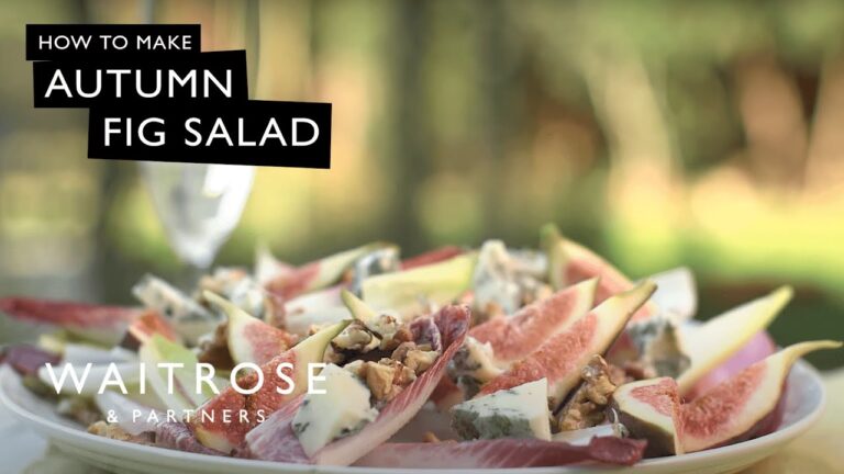 How to Make Autumn Fig Salad | Waitrose
