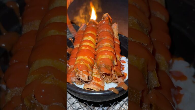 ちょっと前に流行ったソーセージ春巻きつくる【キャンプ飯】