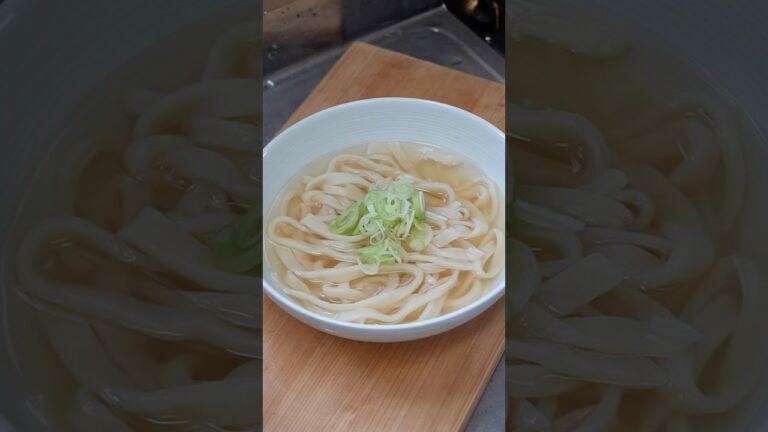 初心を取り戻すためのかけうどん