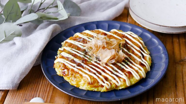 【白菜のお好み焼き】キャベツの代わりに！白菜アレンジレシピ♪｜macaroni（マカロニ）