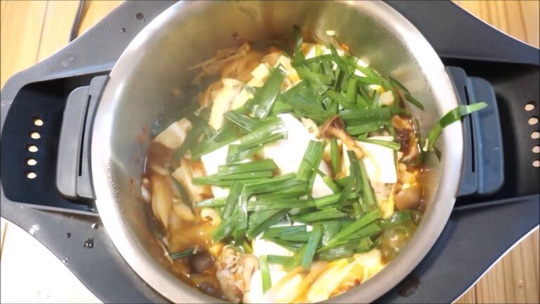 ホットクック手動で作るキムチチゲレシピ