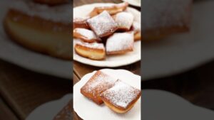 さくふわっフランスの揚げ菓子 ベニエ  #shorts #富澤商店 #ベニエ #イースター #お菓子作り