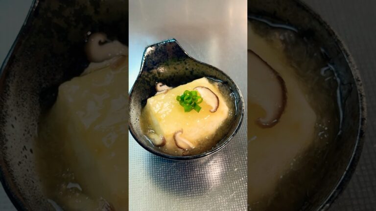 【揚げ出しみぞれあんかけ豆腐】 #cooking #料理